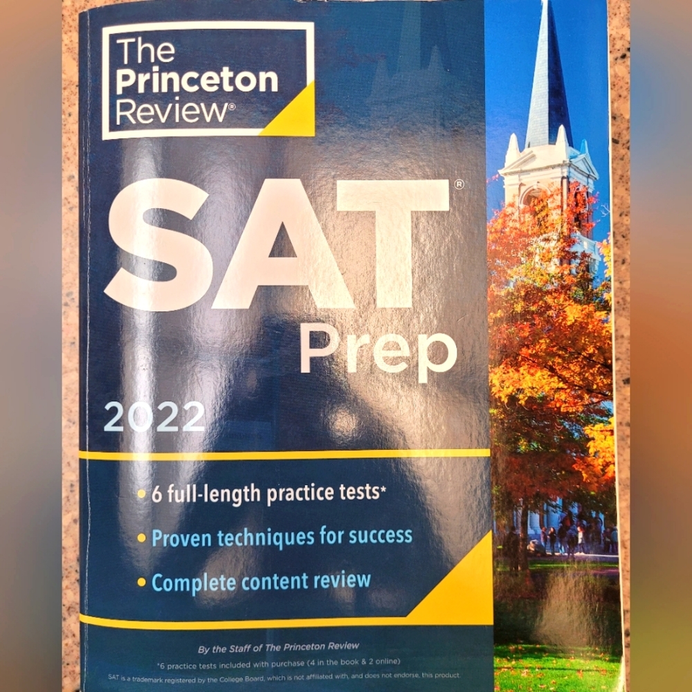 2022 SAT prep book
